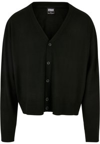 MIX BOXY - Cardigan - black