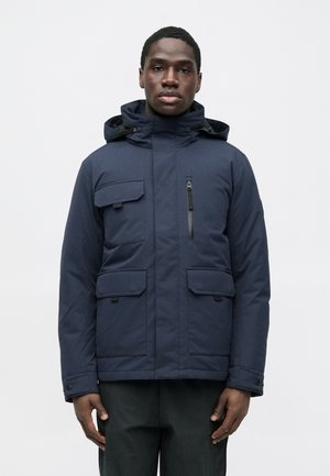 TESLIN - Casaco de penas - true navy