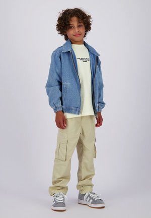 Cargo trousers - cream sand