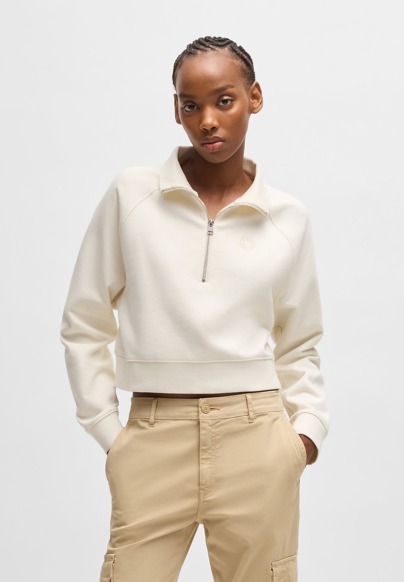 HUGO - DILERIA - Sweatshirt - open white, Enlarge