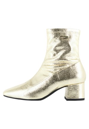 Kotníkové boty - gold-coloured