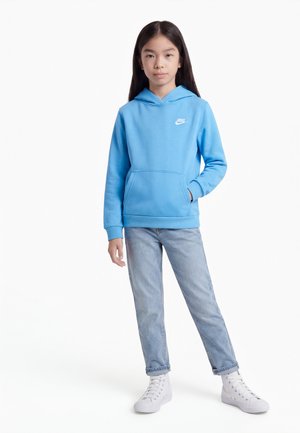 Nike Sportswear CLUB UNISEX - Hoodie - university blue/white