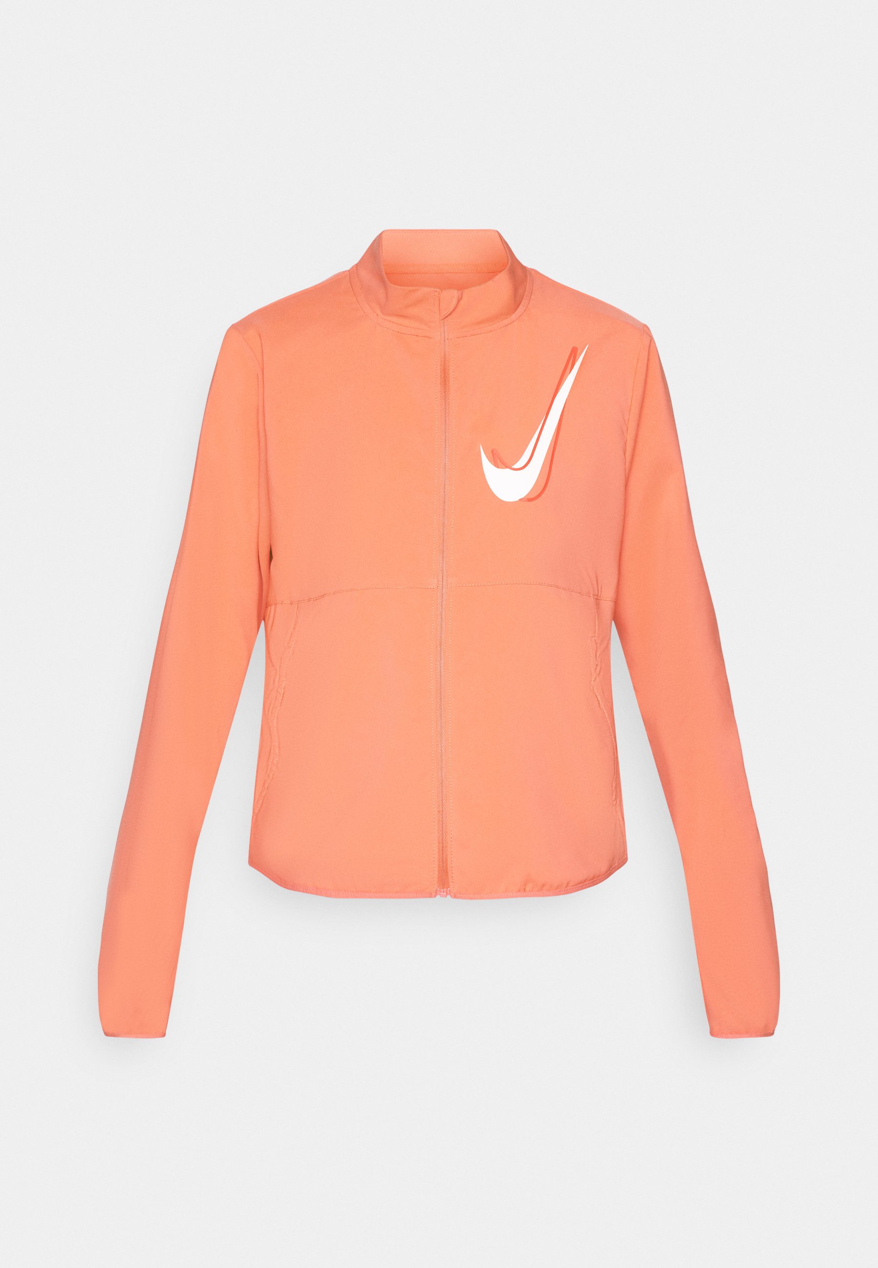 orange nike jacket women's