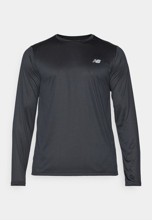 SPORT ESSENTIALS LONG SLEEVE - Top s dlhým rukávom - black