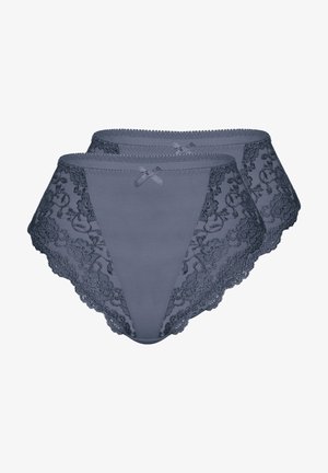 Sassa, MIEDERSLIP CLASSIC LACE 2ER PACK - Briefs - dusty grey