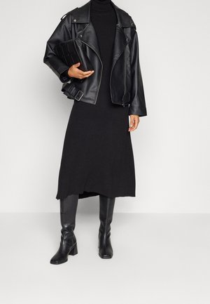Gebreide jurk - black