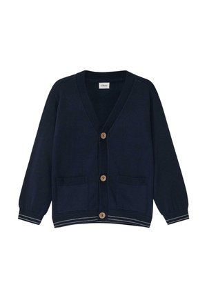 Strickjacke - navy