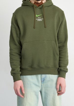Mikina s kapucí - khaki
