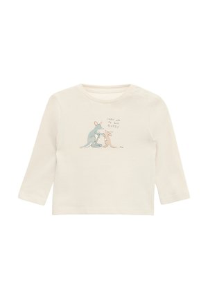 T-shirt à manches longues - wollweiß