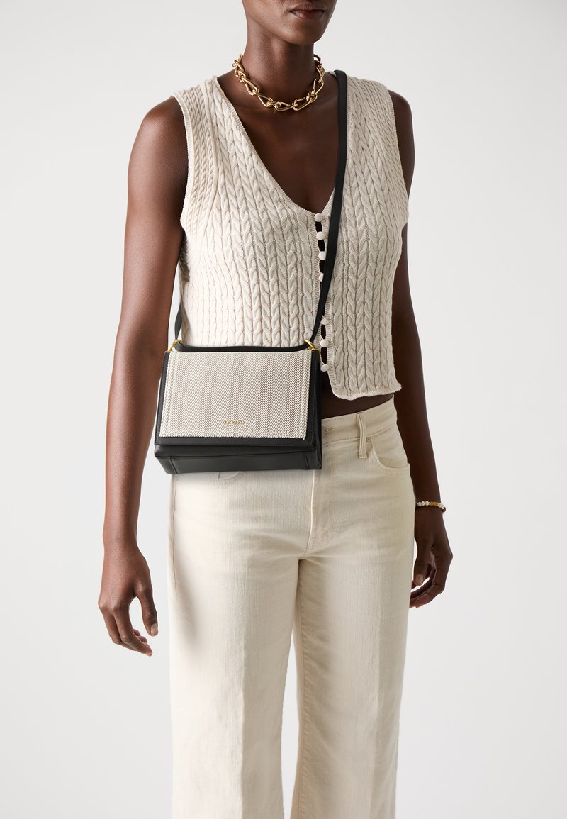 Ted Baker TALEA HERRINGBONE CROSSBODY BAG - Borsa a tracolla - brown