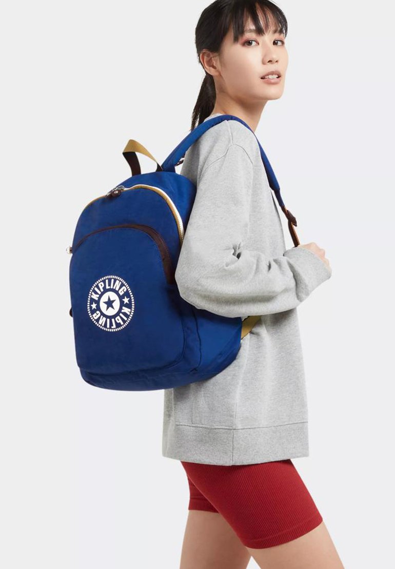 Kipling CURTIS M CEN - Tagesrucksack - deep sky blue c