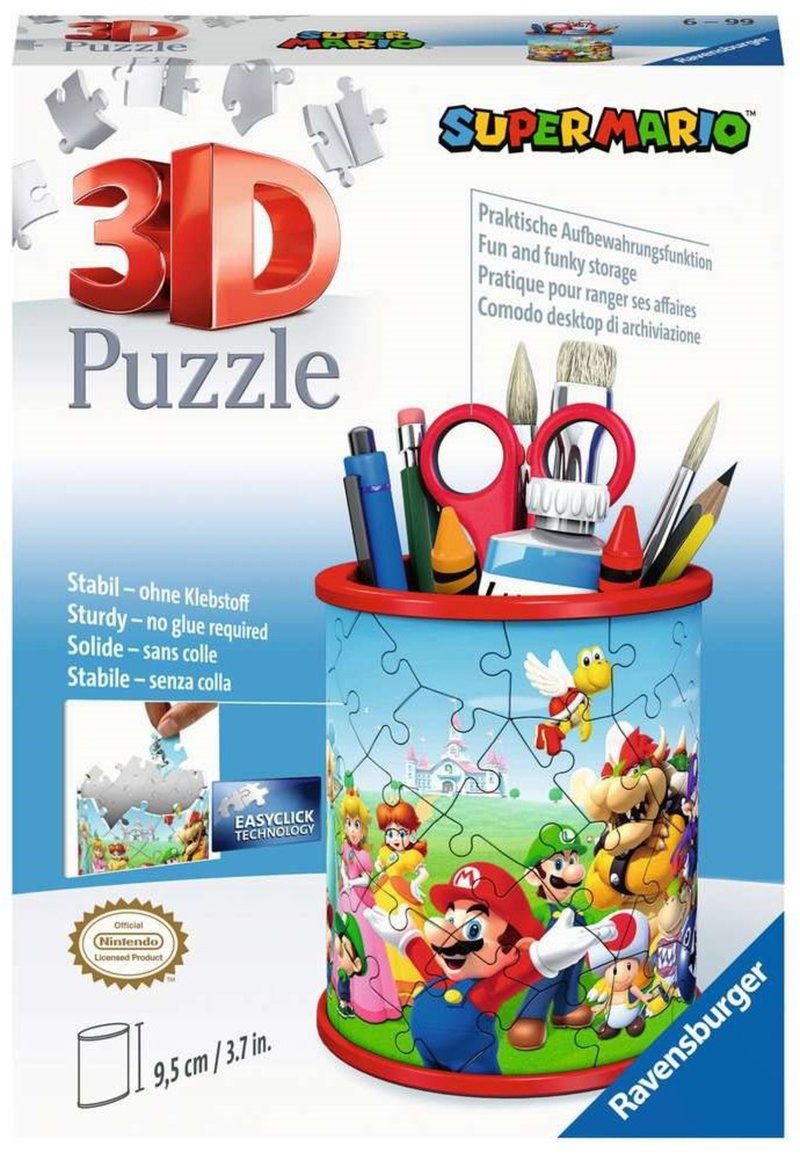 Kinder Kuscheltiere | Ravensburger SUPER MARIO UTENSILO Puzzle multi coloured/mehrfarbig - JN41750 Kinder Kuscheltiere | Ravensburger SUPER MARIO UTENSILO Puzzle multi coloured/mehrfarbig - JN41750