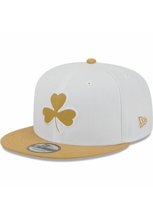 Cap - white brown