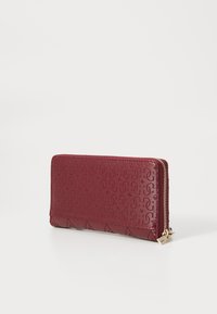 Guess ADELARD CHEQUE ORGANIZER - Plånbok - burgundy