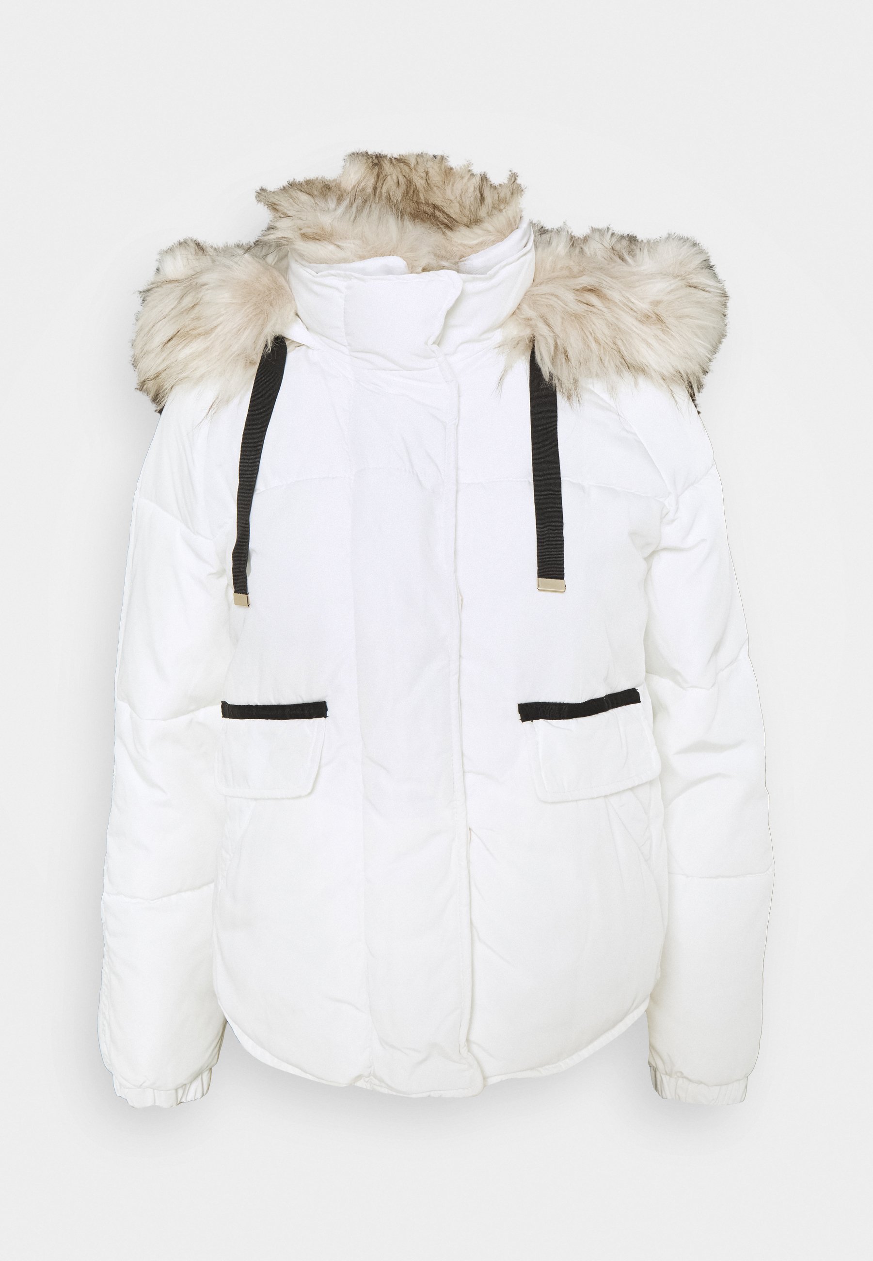 River Island Vinterjakke cream Zalando.no River Island Vinterjakke cream Zalando.no