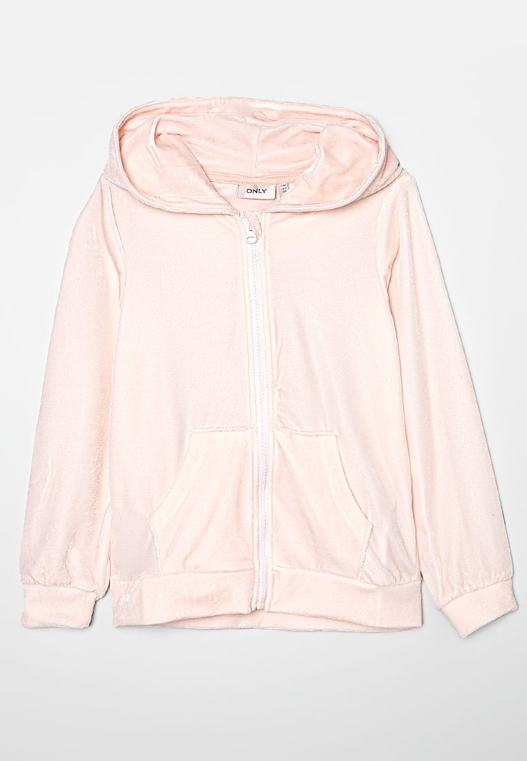 ONLY GIRLS Sweater met rits roze