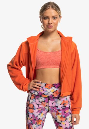 WAVES OF WARMTH ZIP UP JACKET - Flisinė striukė - tigerlily