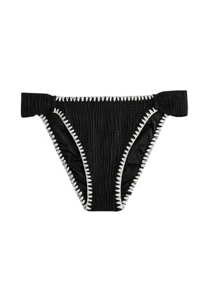 Mint Velvet, REGULAR FIT - WHIPSTITCH HIGH LEG - Bikinibroekje - black