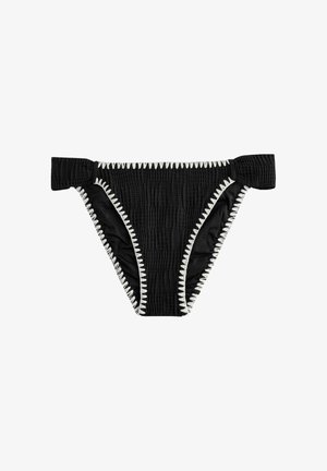 Mint Velvet, REGULAR FIT - WHIPSTITCH HIGH LEG - Bikinibroekje - black