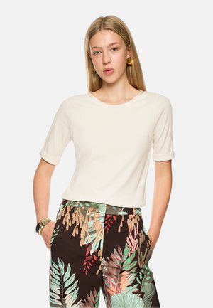 T-Shirt basic - bright ecru