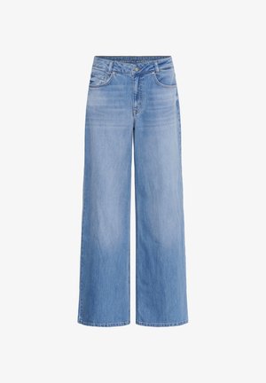 My Essential Wardrobe, JEANS WIDE MWNIDA 139 - Jean flare - light blue vintage wash