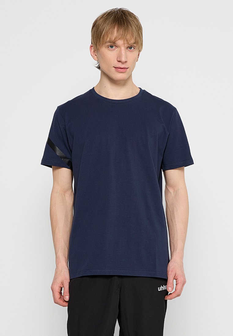 uhlsport T-shirt basic donkerblauw