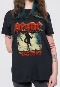 Paradiso Clothing AC DC BLOW UP YOUR VIDEO - Print T-shirt - black