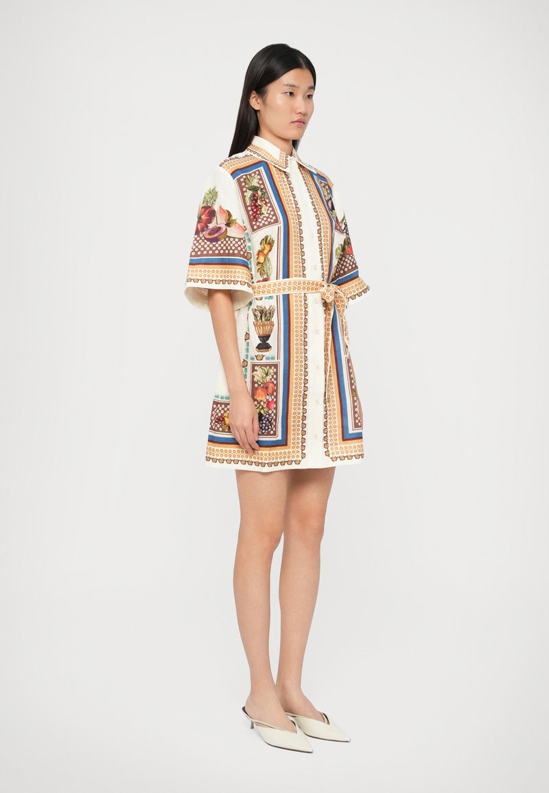 Alemais MERCADO MINI DRESS - Shirt dress - multi-coloured - Zalando Alemais MERCADO MINI DRESS - Shirt dress - multi-coloured - Zalando