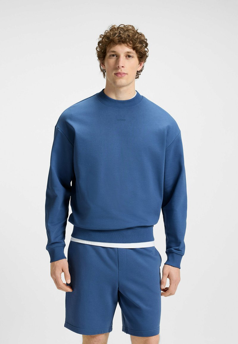 HUGO DAPOCREW - Sweatshirt - blue seven