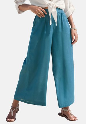 LASCANA, CULOTTE - Stoffhose - petrol