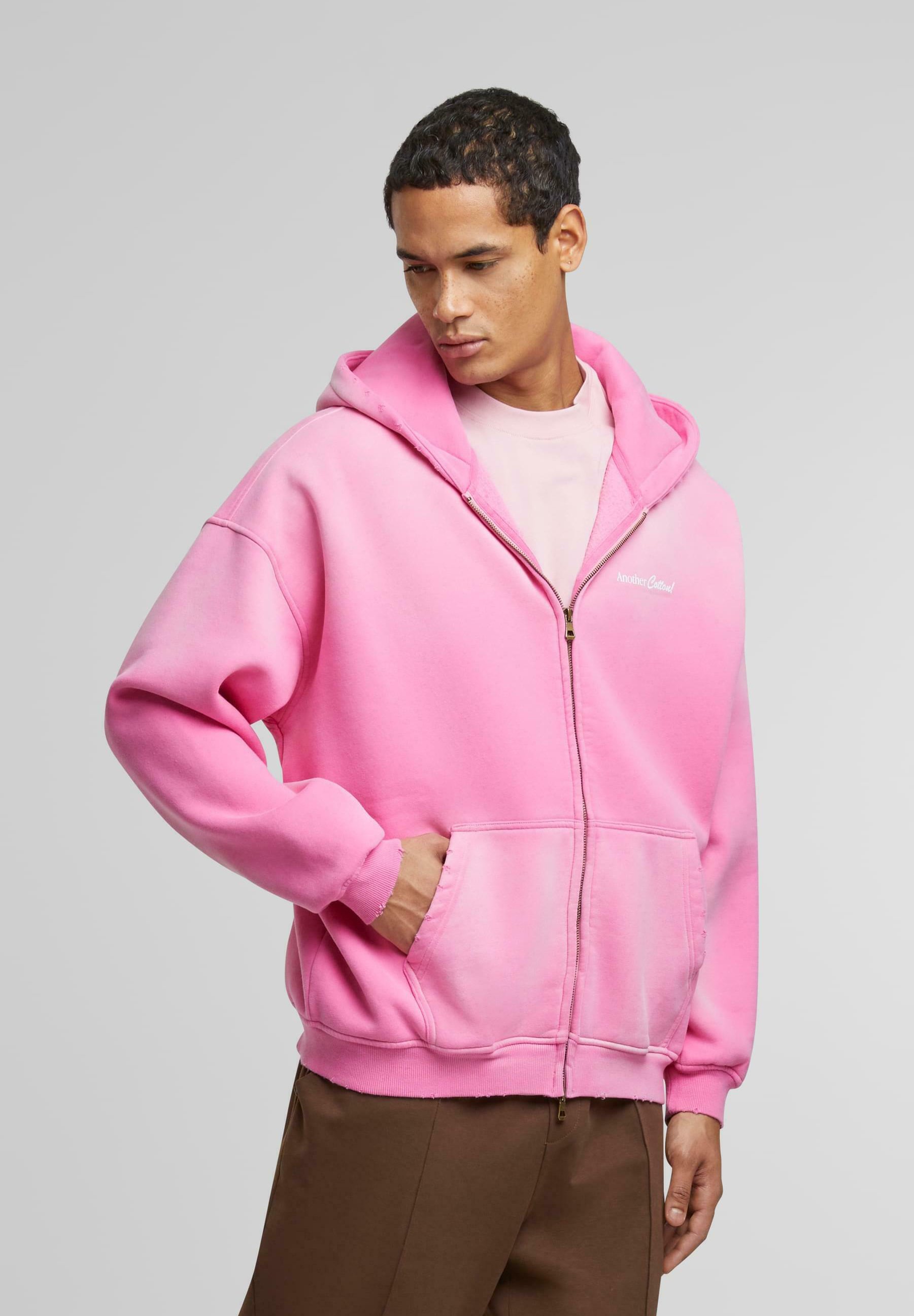 pinkbarehappy1022❣️　　　　　　　　　PINKHOUSE Another Cotton Lab Zip-up sweatshirt - pink - Zalando