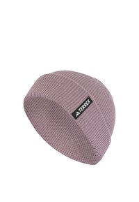COLD.RDY MERINO - Bonnet - preloved fig   black   white