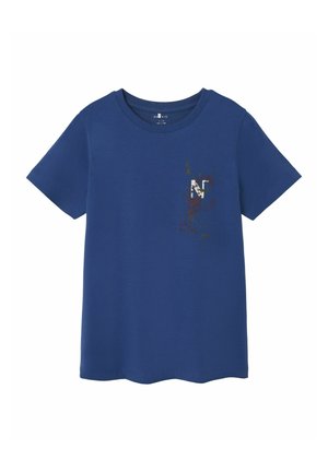 NKMTEMILAN - Camiseta estampada - set sail