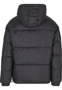 Urban Classics BASIC PUFFER WITH HOOD - Vinterjakke - black