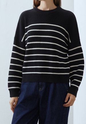 Strickpullover - dark blue