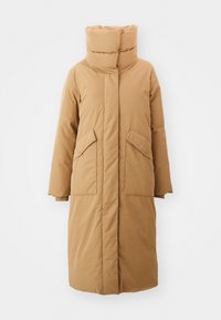 VMRIKKE LONG COAT - Kaput ispunjen paperjem - tigers eye
