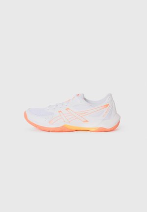 GEL ROCKET 12 - Chaussures de volley - white/vivid coral