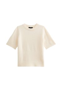 SHORT SLEEVE - Pullover - cream