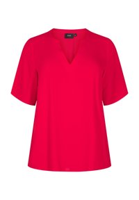 KURZÄRMLIGE MIT V-AUSSCHNITT - Bluza - urban red