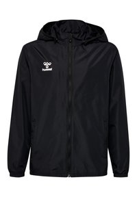 Hummel - HMLESSENTIAL ALLWEATHER - Tréningová bunda - black Miniatúrny obrázok 1