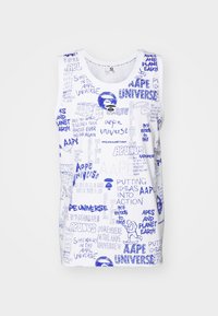 TANK UNISEX - Top - white/blue