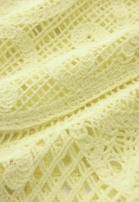 Next SHORT SLEEVE CREW NECK REGULAR FIT - Triko s potiskem - yellow
