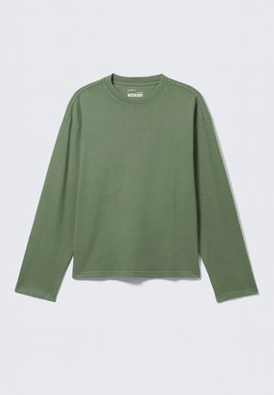 Weekday, LOOSE BOXY - Langarmshirt - green
