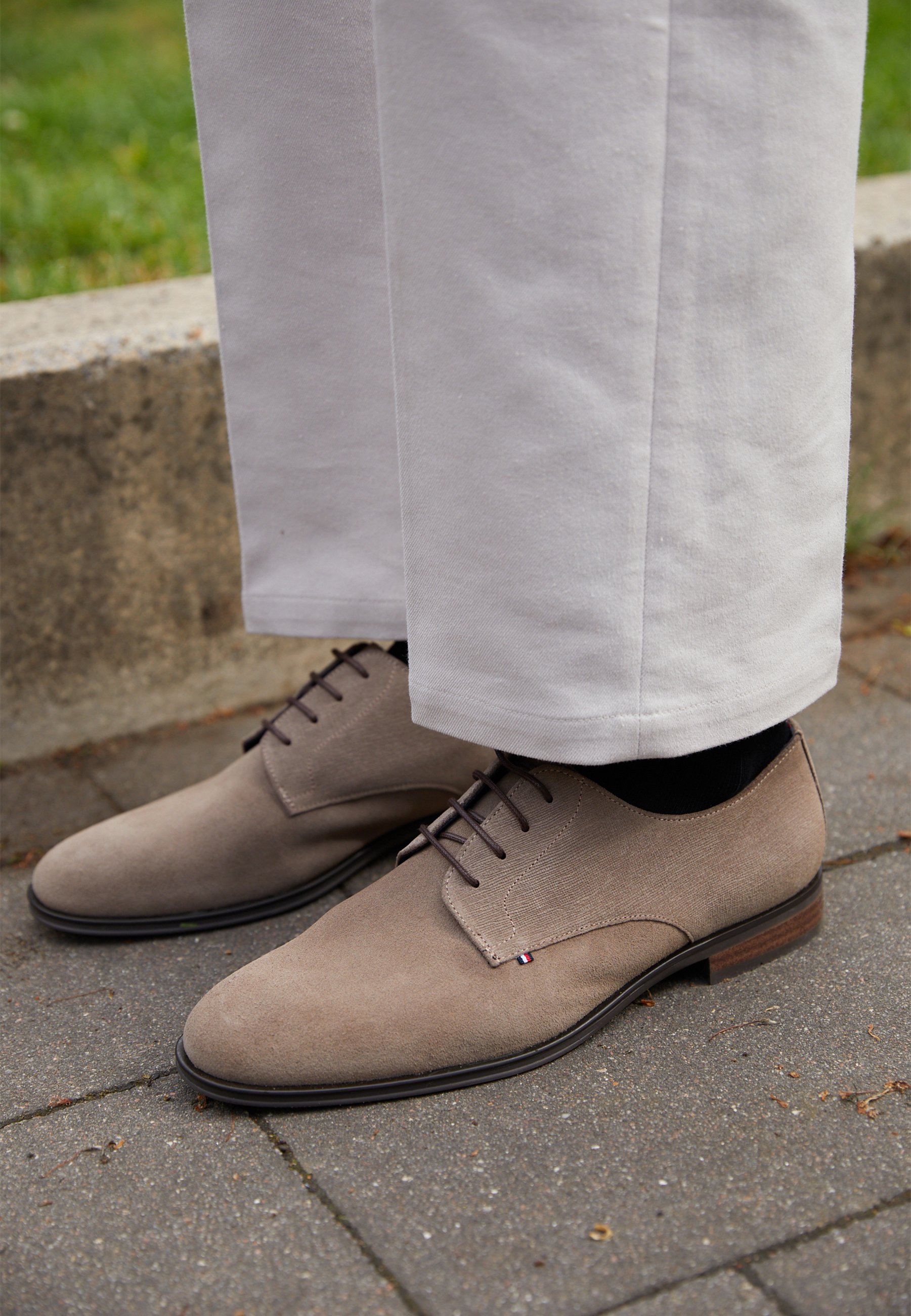 Tommy Hilfiger DEBOSSED DERBY - Lace 