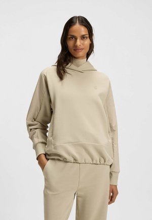 ELAPSE - Hoodie - light beige five