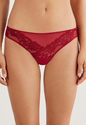 PRETTY FLOWERS - String - red