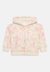 LOGO - Φούτερ με φερμουάρ - beige/light pink