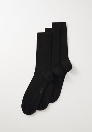 SOCKS 3 PACK - Socks - black