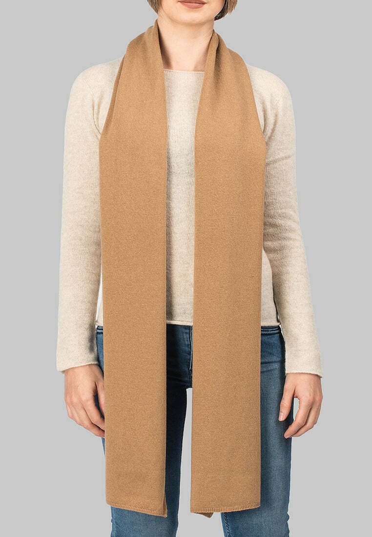Dalle Piane Cashmere BLEND - Sjal / Tørklæder - cammello