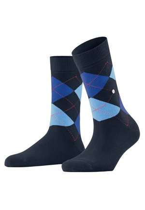 QUEEN - Chaussettes - dunkelblau marine hellblau